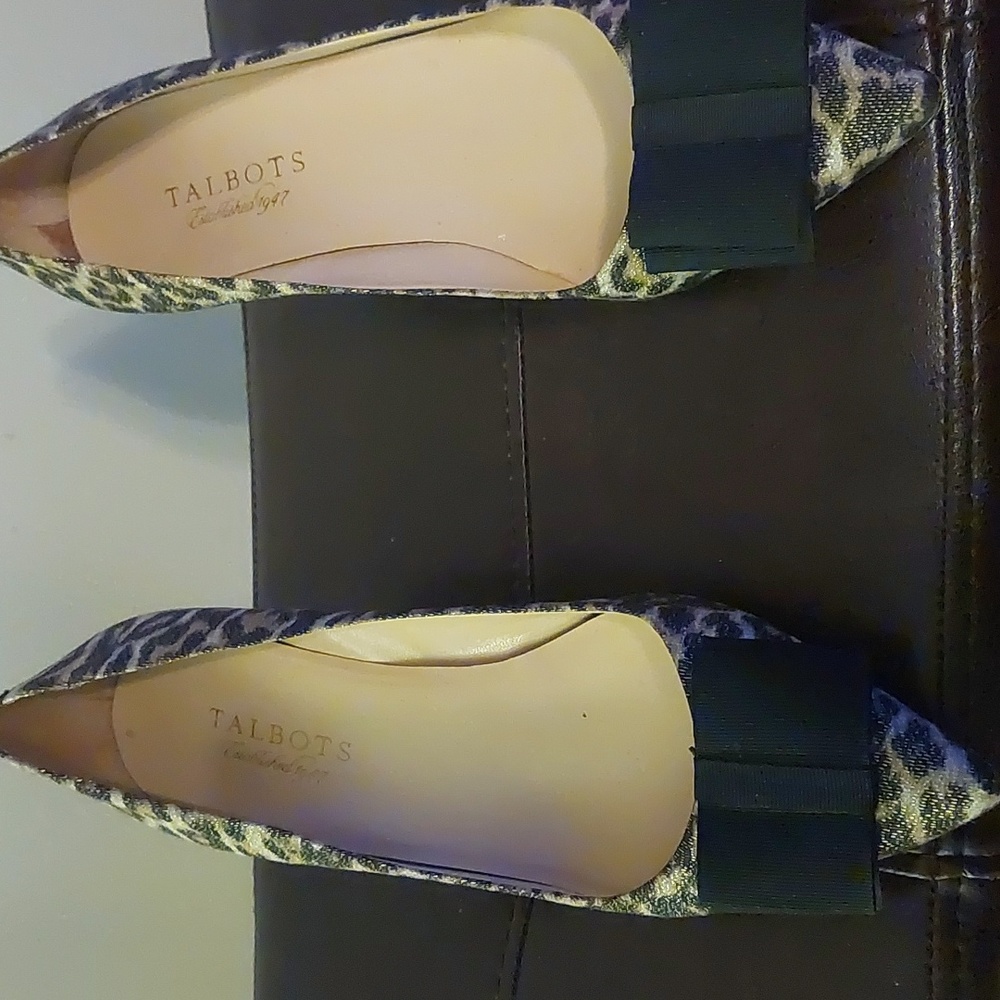 Talbots' Ladies Leopard Print Pumps